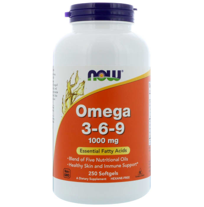 Now foods omega 3-6-9 1000mg softgels